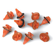 Wheel Arch Flare Mould Trim Clip ORANGE x10 fits Hilux SR5 Landcruiser Prado
